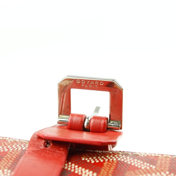 Goyard Goyardine Red Watch Case - Picture 16 of 16